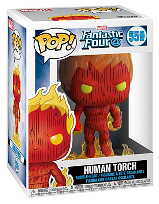 Fantastic Four - Human Torch POP Vinyl Bobble-Head Figure