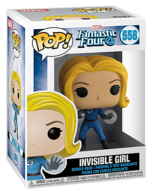 Fantastic Four - Invisible Girl POP Vinyl Bobble-Head Figure