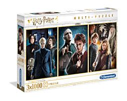 Harry Potter - Multi Puzzle - 3x Characters (3x 1000)