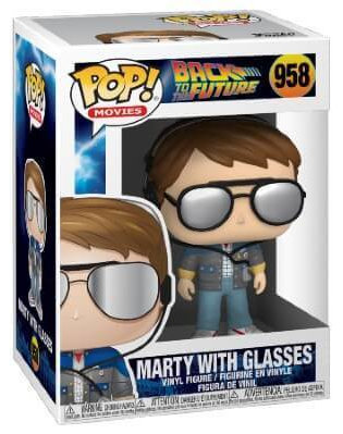 Back to the Future - Marty with Glasses POP Vinyl Figure