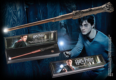 Harry Potter - Svítící kouzelnická hůlka Harry Potter