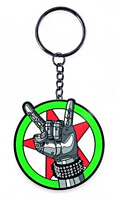Cyberpunk 2077 - Kovová klíčenka Silverhand Emblem