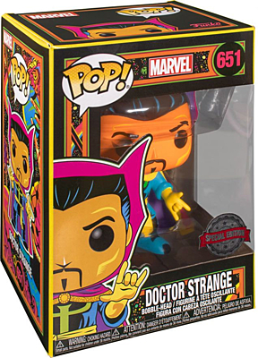 Marvel - Doctor Strange Black Light POP Vinyl Bobble-Head Figure