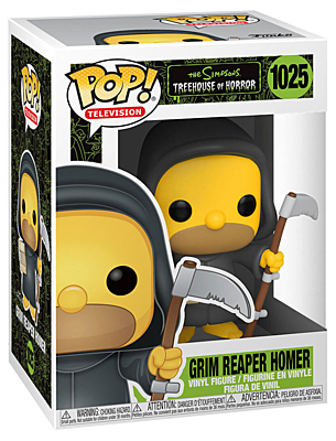 Simpsons - Treehouse of Horror - Grim Reaper Homer POP Vinyl Figure