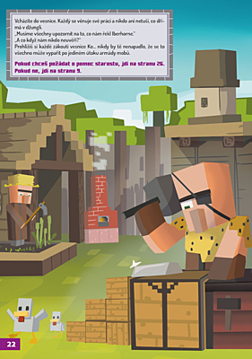 Minecraft Gamebook - Dobrodružství v ruinách Komoriom
