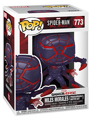 Marvel Spider-Man: Miles Morales - Miles Morales (Programmable Matter Suit) POP Vinyl Bobble-Head Figure