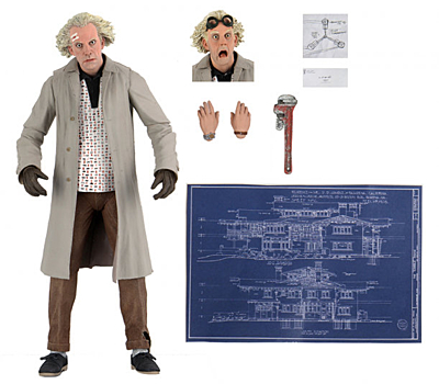 Back to the Future - Doc Brown Ultimate Action Figure 18 cm