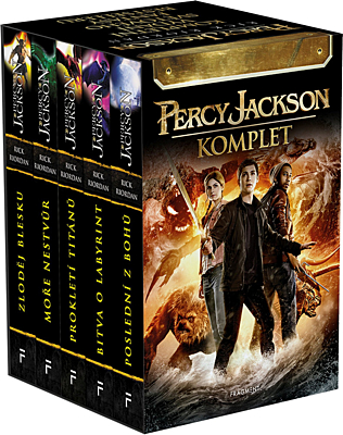 Percy Jackson - komplet 1. - 5. díl (Box)