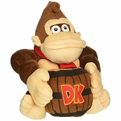 Nintendo - Plyšák Donkey Kong with Barrel 23 cm