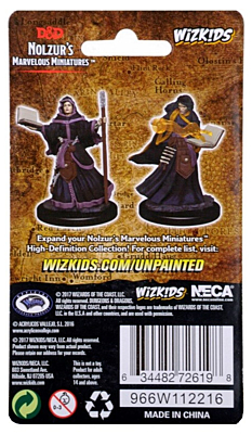 Figurka D&D - Female Human Wizard - Unpainted (Dungeons & Dragons: Nolzur's Marvelous Miniatures)
