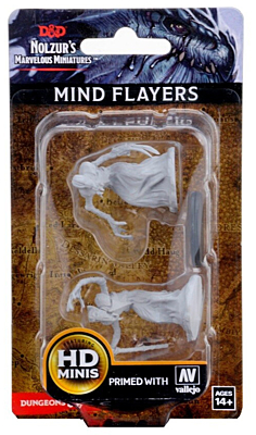 Figurka D&D - Mind Flayers - Unpainted (Dungeons & Dragons: Nolzur's Marvelous Miniatures)