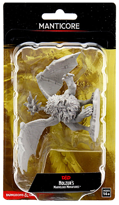 Figurka D&D - Manticore - Unpainted (Dungeons & Dragons: Nolzur's Marvelous Miniatures