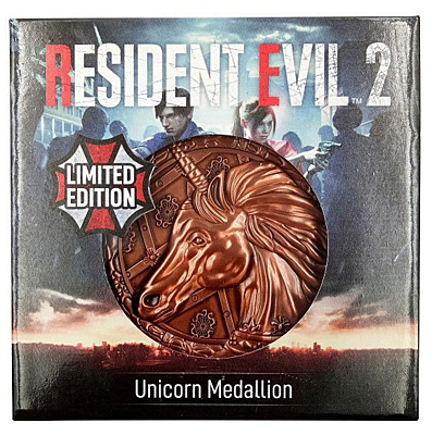 Resident Evil 2 - Unicorn Medallion Replica 1/1