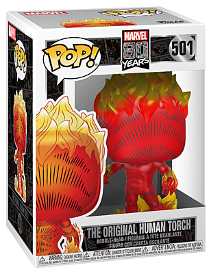 Marvel 80 Years - The Original Human Torch POP Vinyl Bobble-Head Figure