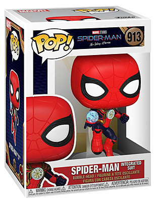 Spider-Man: No Way Home - Spider-Man (Integrated Suit) POP Vinyl Bobble-Head Figure