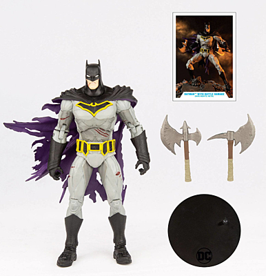 DC Multiverse - Batman with Battle Damage (Dark Nights: Metal) Action Figure 18 cm