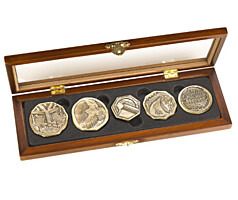 Hobbit - Sada trpasličích mincí (Dwarven Treasure Coin Set)
