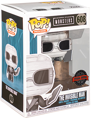 Universal Monsters - The Invisible Man Special Edition POP Vinyl Figure