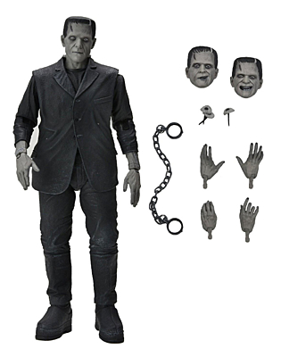 Universal Monsters - Frankenstein Monster (Black & White) Ultimate Action Figure