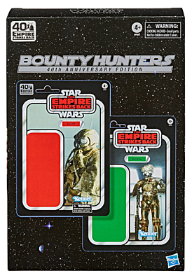 Star Wars - The Black Series - Bounty Hunters (4-LOM, Zuckuss) 2-pack 40th Anniversary Edition
