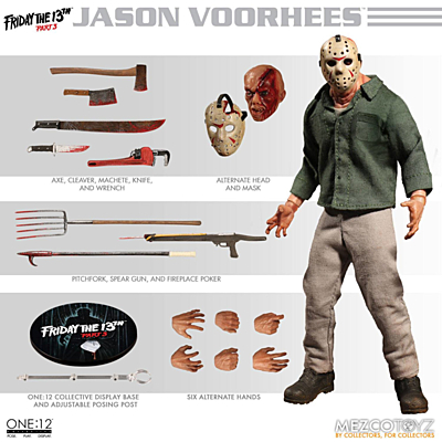 Friday the 13th - Part 3 - Jason Voorhees 1/12 Action Figure