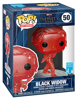 Infinity Saga - Black Widow (Red) Art Series POP Vinyl Bobble Head Figure