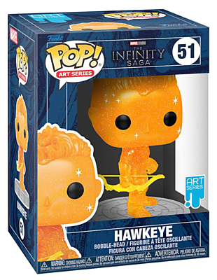 Infinity Saga - Hawkeye (Orange) Art Series POP Vinyl Bobble-Head Figure