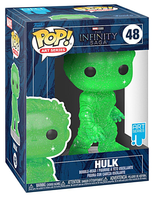 Infinity Saga - Hulk (Green) Art Series POP Vinyl Bobble-Head Figure
