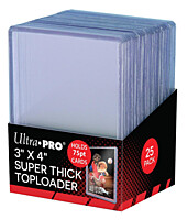 Toploaders - Ultra Pro 3x4 Super Thick 75pt (25 ks)