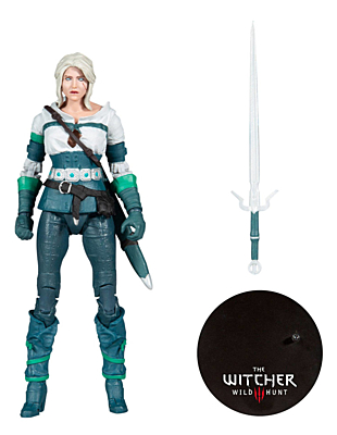 Zaklínač - Witcher 3: Wild Hunt - Ciri (Elder Blood) Action Figure 18 cm