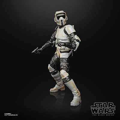 Star Wars - The Black Series - Scout Trooper (Carbonized) Action Figure (The Mandalorian)