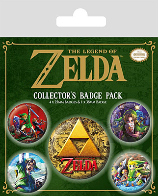 Legend of Zelda - Placky 5ks - Classics
