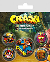 Crash Bandicoot - Placky 5ks - Pop Out