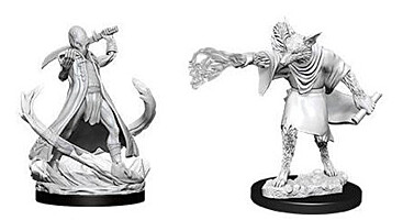 Figurka D&D - Arcanaloth & Ultroloth - Unpainted (Dungeons & Dragons: Nolzur's Marvelous Miniatures)