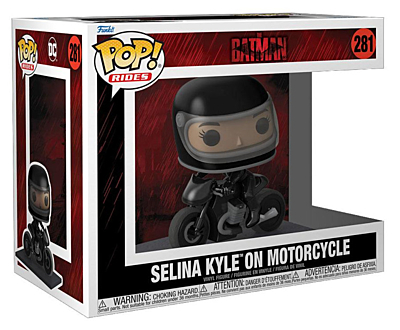 Batman (2022) - Selina Kyle on Motorcycle POP Vinyl Figure