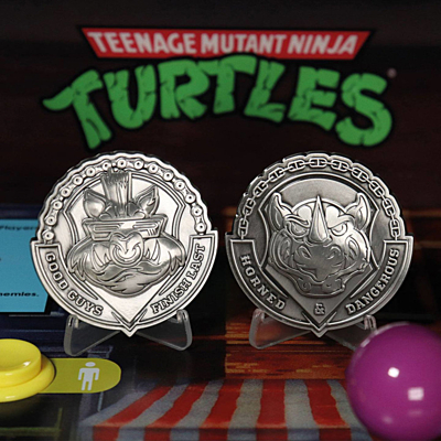 Teenage Mutant Ninja Turtles (TMNT) - Bebop and Rocksteady Medallion Set