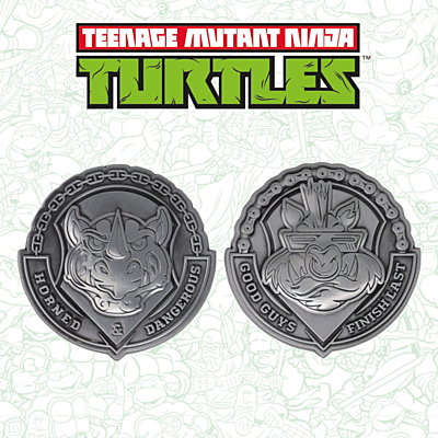 Teenage Mutant Ninja Turtles (TMNT) - Bebop and Rocksteady Medallion Set