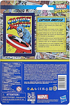 Marvel - Legends Retro - Captain America (Captain America) Action Figure