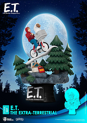 E. T. the Extra Terrestrial - Iconic Scene D-Stage PVC Diorama