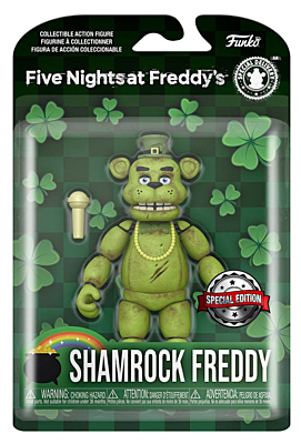 Five Nights at Freddy's - Special Delivery - Shamrock Freddy Special Edition Action Figure