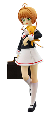 Card Captor Sakura - Tomoeda Junior High School Uniform Clear Card Special PVC Statue