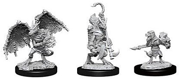 Figurka D&D - Kobold Inventor, Dragonshield & Sorcerer - Unpainted (Dungeons & Dragons: Nolzur's Marvelous Miniatures)