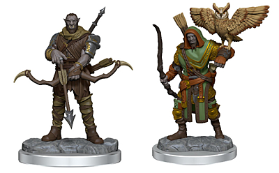 Figurka D&D - Orc Male Rangers - Unpainted (Dungeons & Dragons: Nolzur's Marvelous Miniatures)