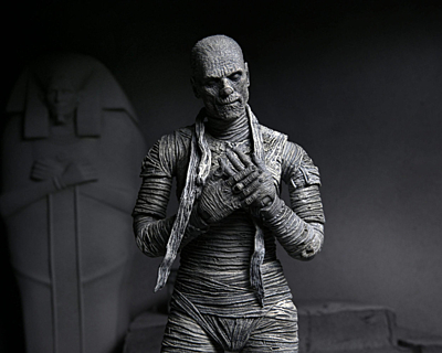 Universal Monsters - Mummy (Black & White) Ultimate Action Figure