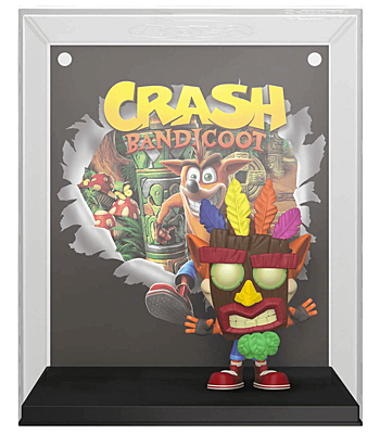 Crash Bandicoot - Crash Bandicoot POP Games Cover Vinyl Figure