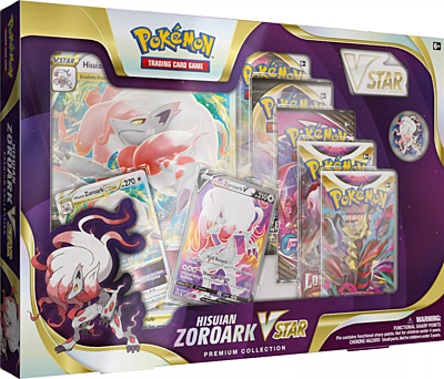 Pokémon: Hisuian Zoroark V Star Premium Collection