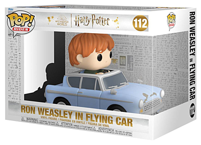 Harry Potter - Ron Weasley in Flying Car POP Vinyl Figure
