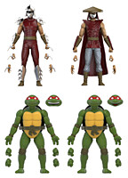 Teenage Mutant Ninja Turtles - Shredder & Turtles 4-pack Action Figure 13 cm (BST AXN)