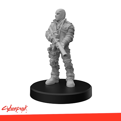 Cyberpunk Red - Sada 3 figurek - Combat Zoners A