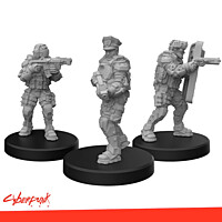 Cyberpunk Red - Sada 3 figurek - Lawmen A